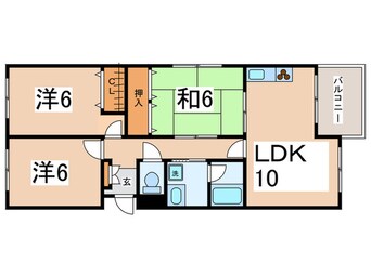 間取図 ヴェナビスタ石切