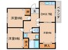 ルミエール興戸 3DKの間取り