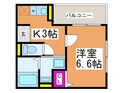 クリアフェリオ住吉の間取図