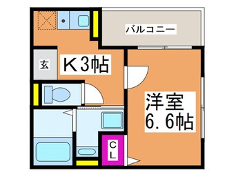 間取図 クリアフェリオ住吉