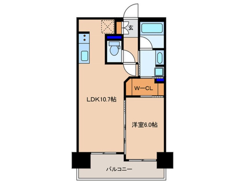 間取図 ディオ梅田（903）