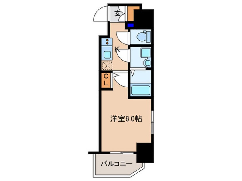 間取図 エスリード ザ・グラン天六
