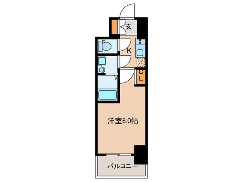 間取図 エスリード ザ・グラン天六