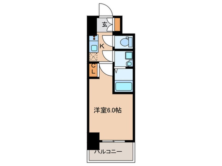 間取図 エスリード ザ・グラン天六