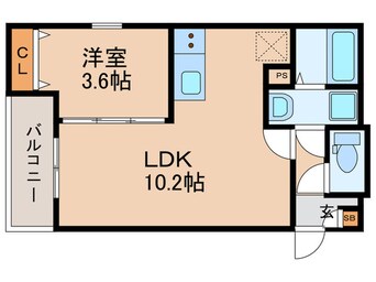 間取図 仮)ジーメゾン枚方走谷ルクシエ