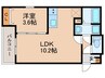 仮)ジーメゾン枚方走谷ルクシエ 1LDKの間取り