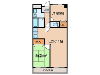 間取図 エステ－ト桜塚