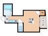 ラルゴ旭町 1Rの間取り