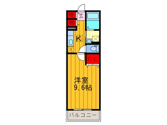 間取図 ルミエ－ル・エイメイ