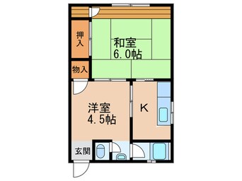 間取図 めぐみマンション