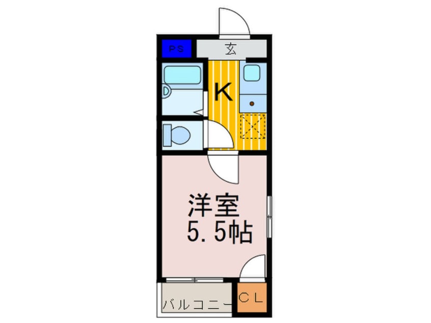 間取図 コ－ポ大仏