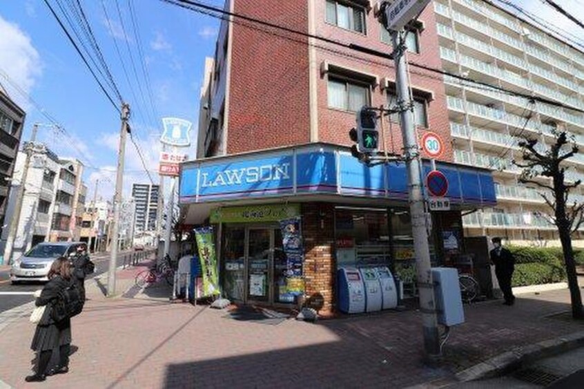 ローソン関目6丁目店(コンビニ)まで400m サンクス関目