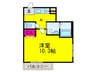 フジパレス堺鳳東Ⅵ番館 1Kの間取り