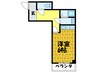 リバーハイツ２ 1Rの間取り