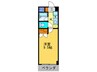 ＲＥＳＩＤ　７８７ 1Kの間取り