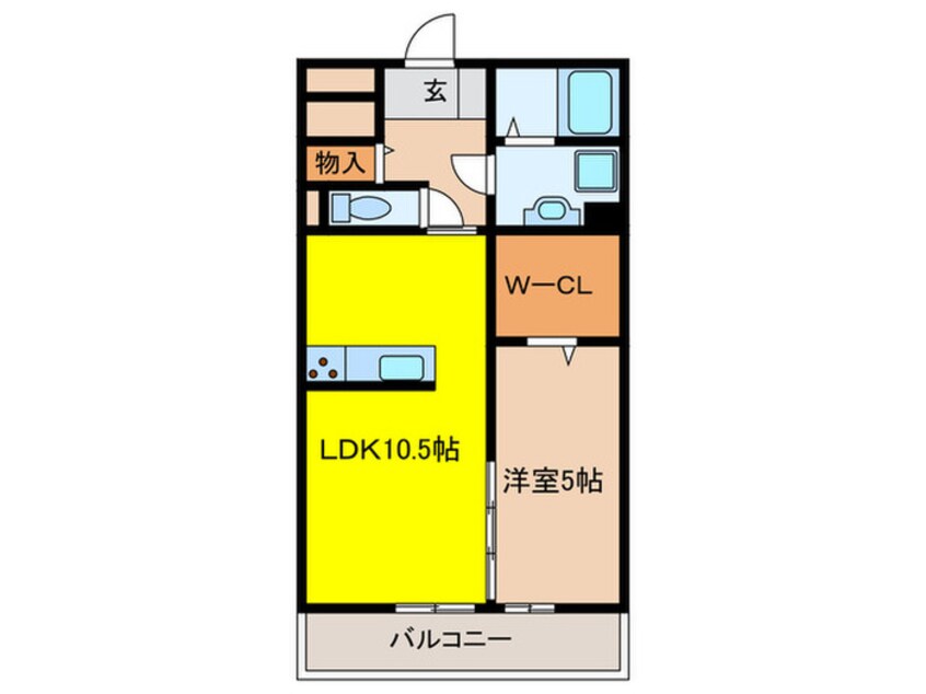 間取図 メゾン・ド・クルー