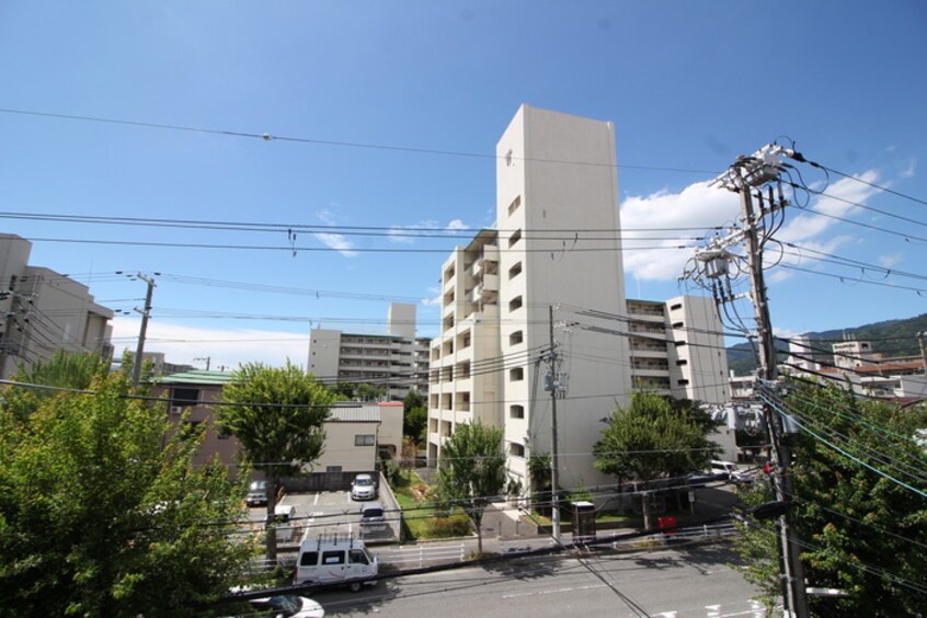 室内からの展望 ア－バンハイム高橋