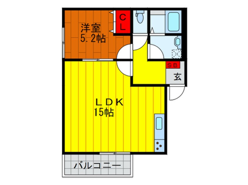 間取図 グランメゾン高橋