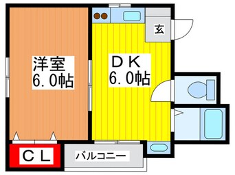 間取図 コ－エ－ハイム