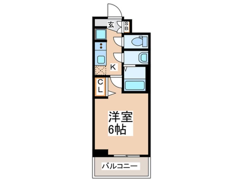間取図 ﾌﾟﾚｻﾝｽ九条ｸﾞﾗﾝﾃﾞﾘｰｳﾞ(211)