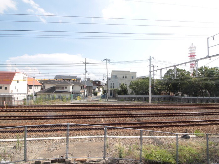 室内からの展望 友ハイツ