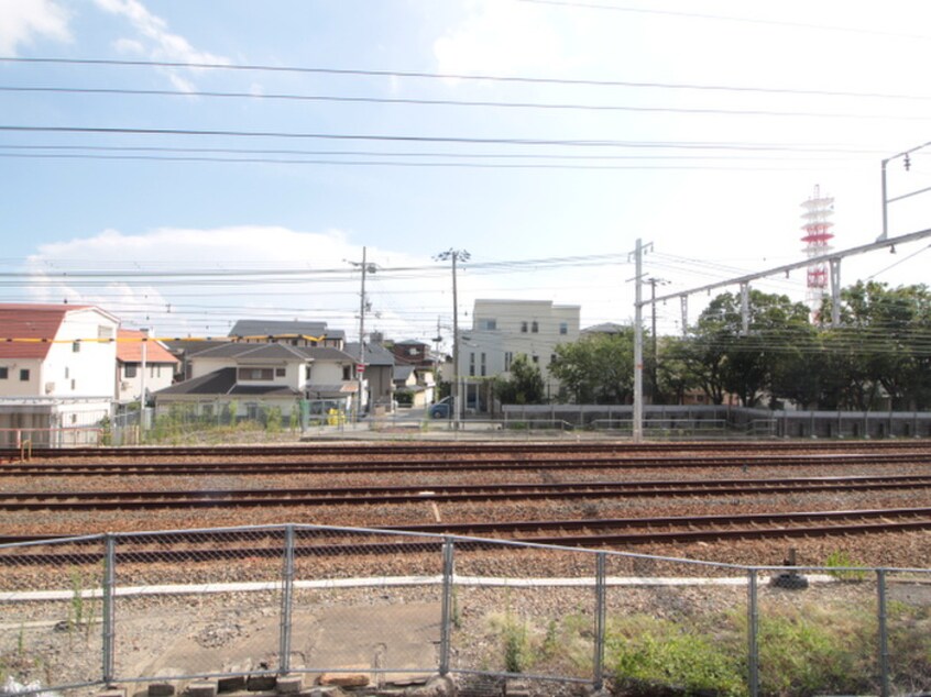 室内からの展望 友ハイツ