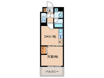 間取図 ＣＡＶＡＮＡ九条烏丸