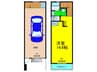 Ｔ　ＧＡＲＡＧＥ 1Rの間取り