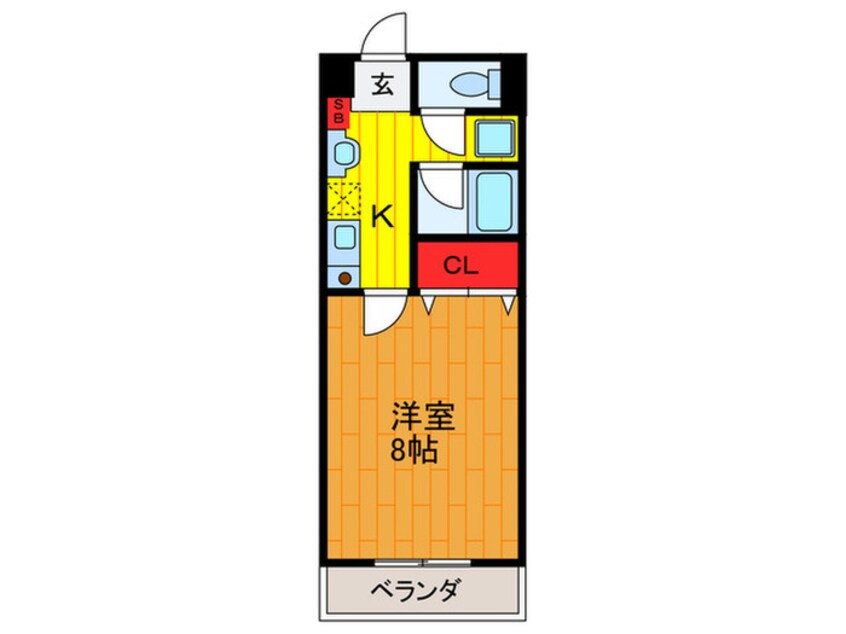 間取図 シャトレー本町