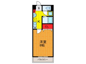 間取図 シャトレー本町