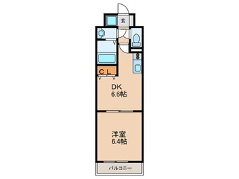 間取図 Gramercy Juso-higashi 1st