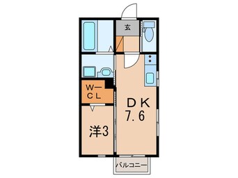 間取図 カーサドマーニ