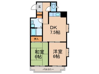 間取図 シャト－・デ・アルジャ