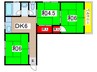 マンション山田 3DKの間取り