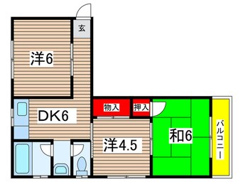 間取図 マンション山田