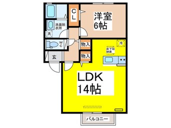 間取図 エクセル平野