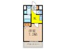 S-FORT新大阪East 1Kの間取り