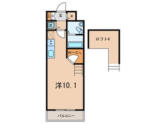 間取図 ワコーレヴィアノ芦屋