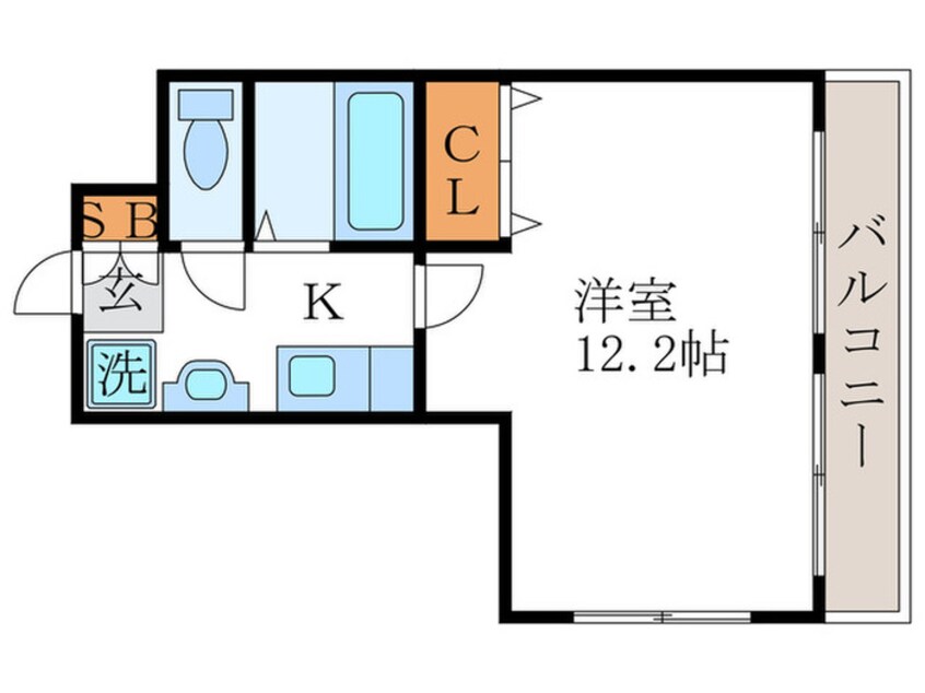 間取図 桂川ショウエイマンション