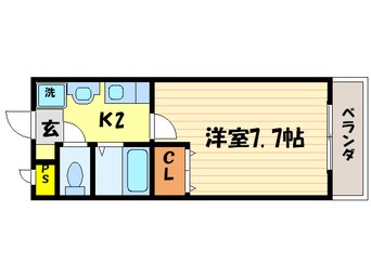 間取図 桂川ショウエイマンション