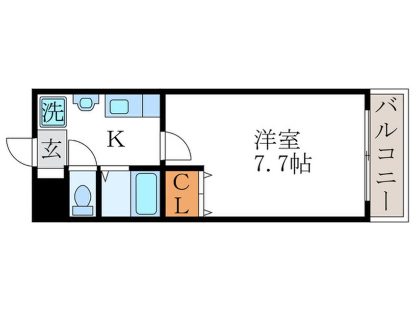 間取図 桂川ショウエイマンション