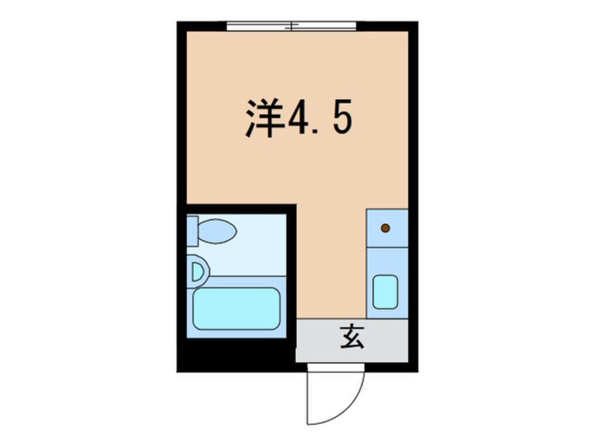 間取図 シティメイト芦屋