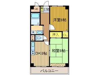 間取図 セレニティ山際