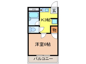 間取図 リベラルコ－ト