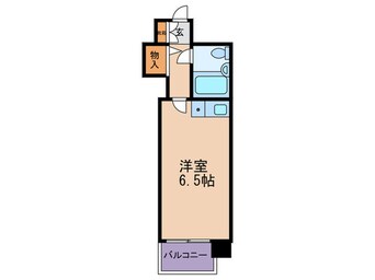 間取図 シャルムメゾン都島内代（401）