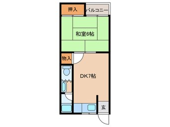 間取図 山根ハイツ