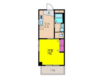 間取図 シャト－フェリ－チェ