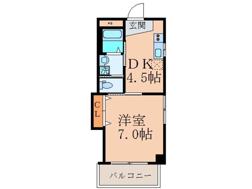 間取図 シャト－フェリ－チェ