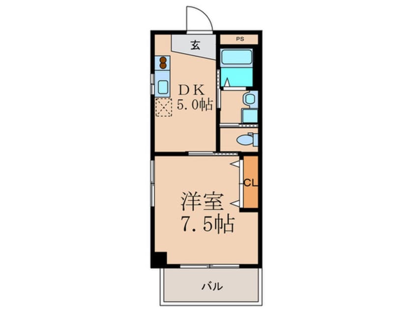 間取図 シャト－フェリ－チェ