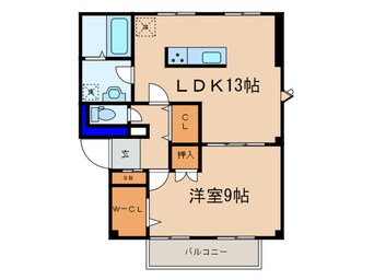 間取図 プロスぺ－ル　ツジ